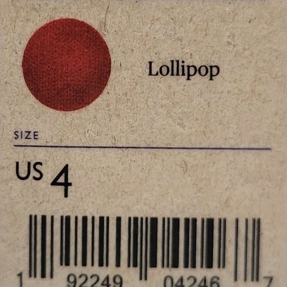 Rothy's The Kids Sneaker Red Lollipop Slip On Shoes Big Kids Size 3, 4 - Picture 11 of 11